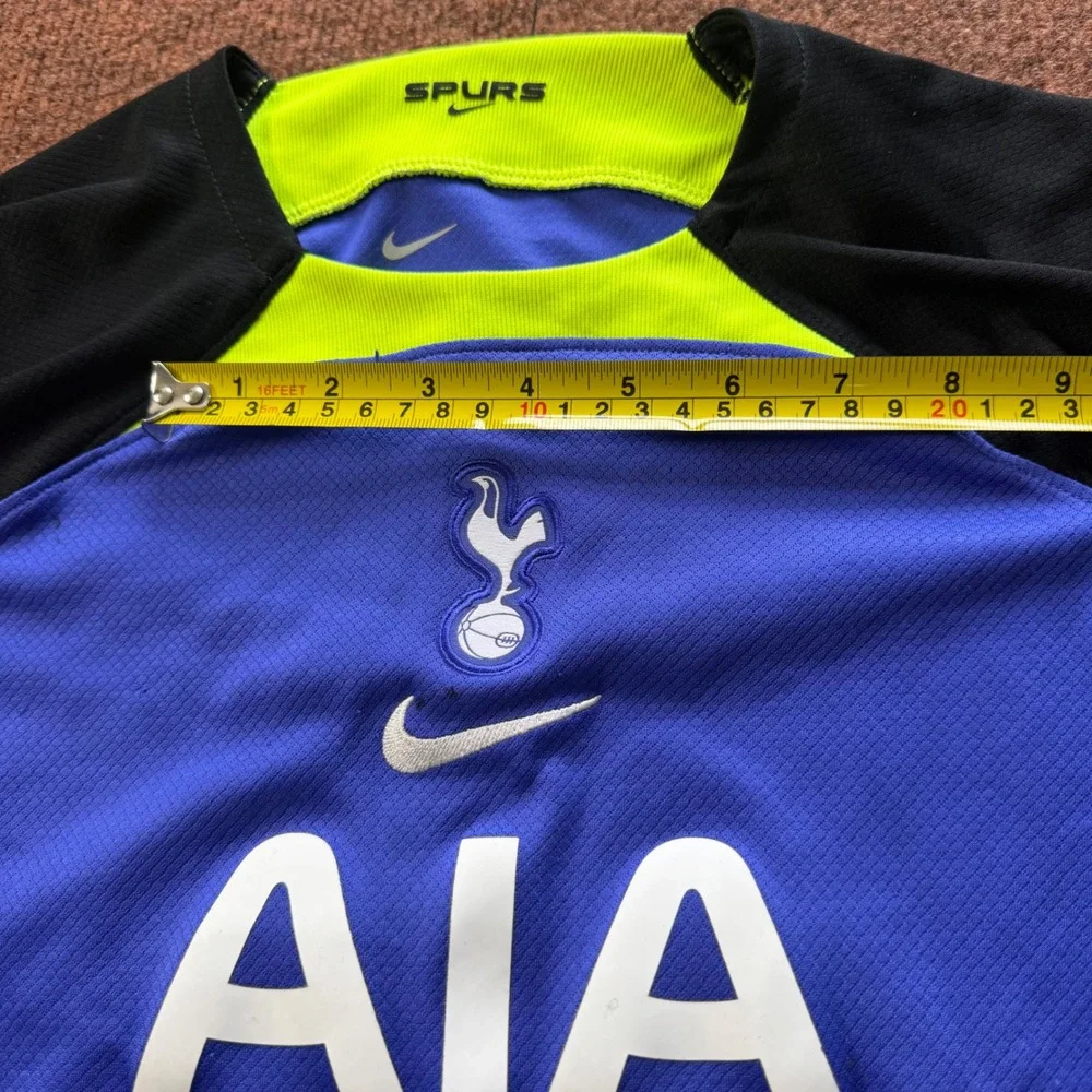 Nike Tottenham Hotspur 2022-23 Away Kit Kids XL 122-128cm Jersey Short Blue Volt - Picture 10 of 12